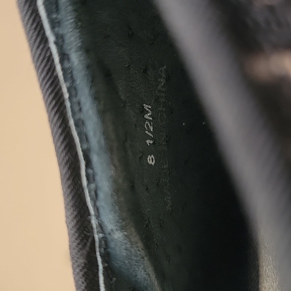 Beverly Feldman, Size 8.5, Nude Black Lace High Heel Booties with Satin Laces - Picture 9 of 9